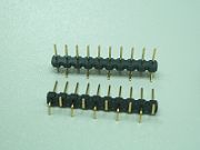 152-1 series Pin -Header- Strips with round contact 2.54mm pitch Vertical SMT Type